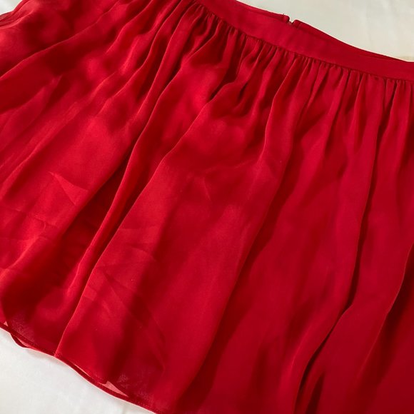 Bright Red B Darlin mini swing skater skirt Size 13-14 - Picture 4 of 7